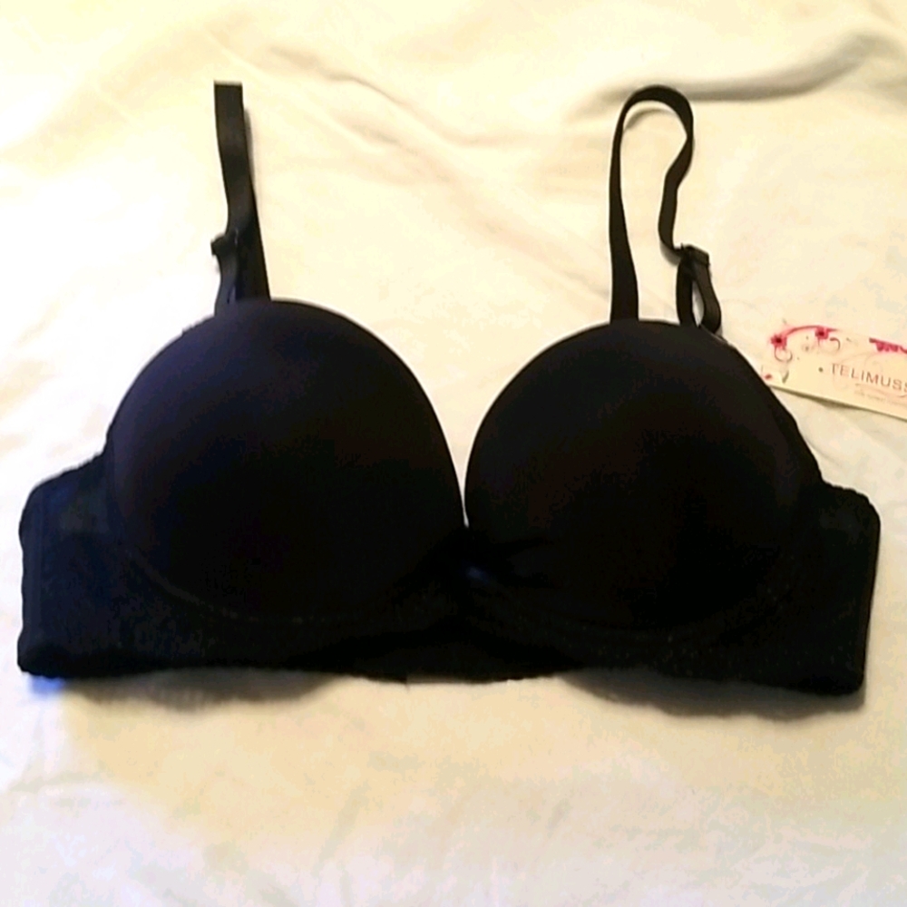 Telimussto padded bra.